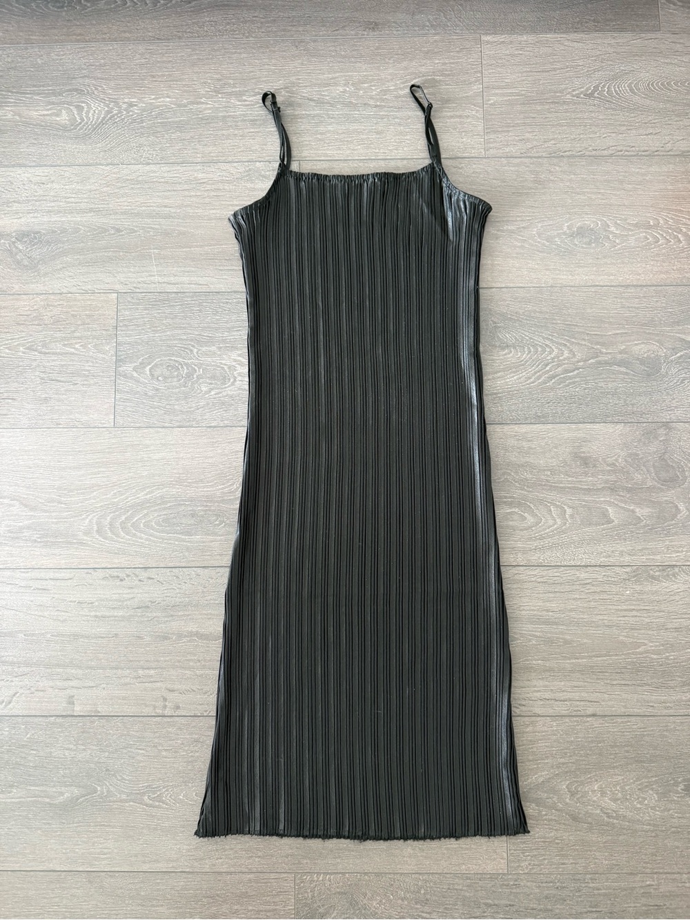Petal & Pup Black Pleated Camisole dress summer party wedding Small clean - Picture 3 of 4